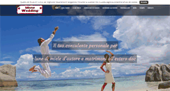 Desktop Screenshot of misterwedding.it
